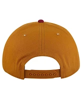 American Needle Men's Tan/Burgundy Colorado Avalanche Burnett Adjustable Hat