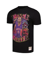 Mitchell & Ness Men's Vince Carter Black Toronto Raptors Hardwood Classics Collage T-Shirt