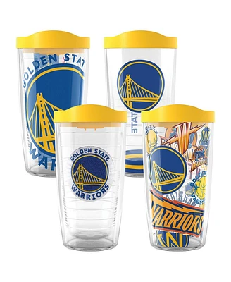 Tervis Tumbler Golden State Warriors Four-Pack 16oz. Classic Tumbler Set