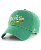 '47 Brand Men's Green Oregon Ducks College Football Playoff 2025 Rose Bowl Clean Up Adjustable Hat