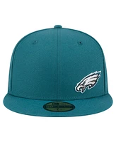 New Era Men's Midnight Green Philadelphia Eagles Flawless 59FIFTY Fitted Hat