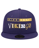 New Era Men's Purple Minnesota Vikings Ransom 59FIFTY Fitted Hat