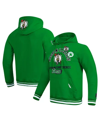 Pro Standard Men's Kelly Green Boston Celtics Area Code Pullover Hoodie