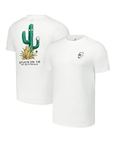 Flomotion Men's and Women's White Wm Phoenix Open Stuck on 16 T-Shirt