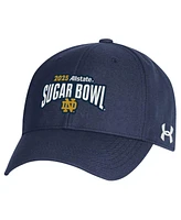 Under Armour Men's Navy Notre Dame Fighting Irish College Football Playoff 2025 Sugar Bowl Adjustable Hat