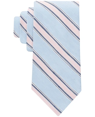 Tommy Hilfiger Men's Alameda Linen Stripe Tie