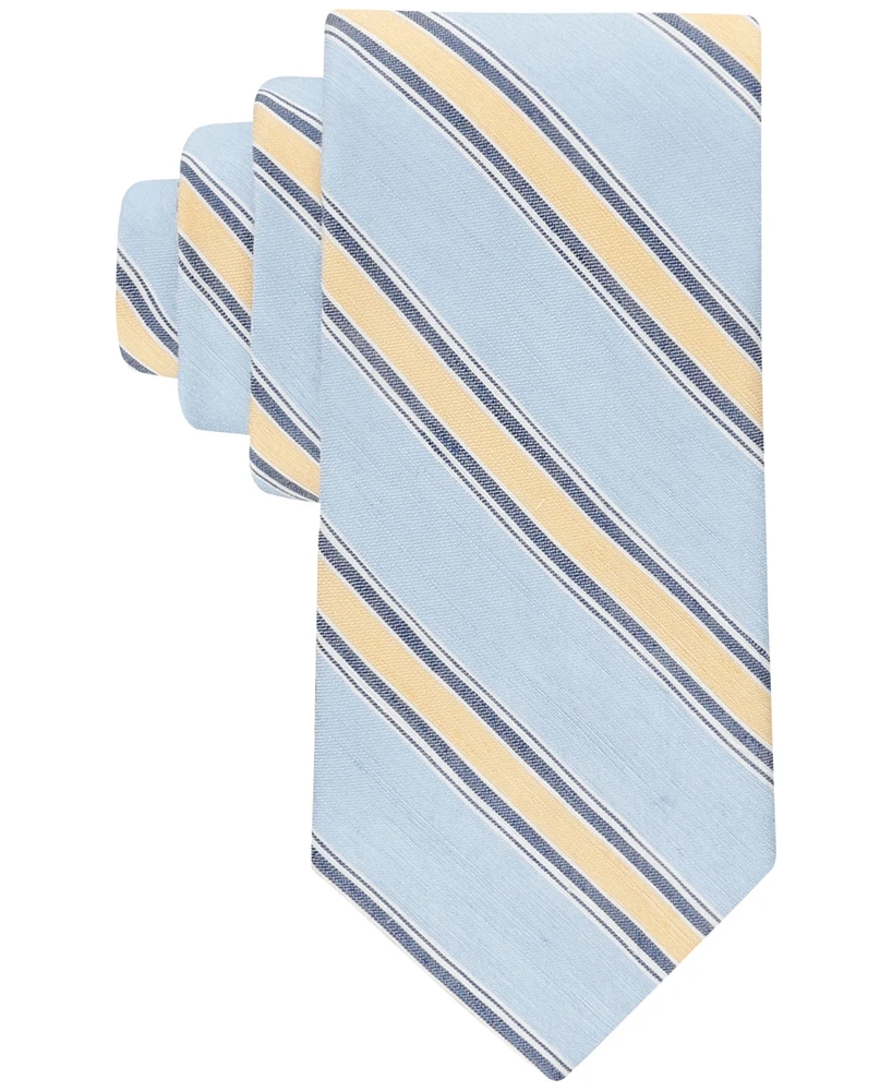 Tommy Hilfiger Men's Alameda Linen Stripe Tie