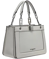 Karl Lagerfeld Paris Ivette Small Leather Satchel