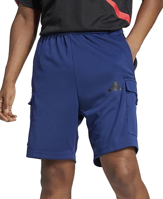 adidas Men's Three-Stripes Tiro 9" Cargo Shorts