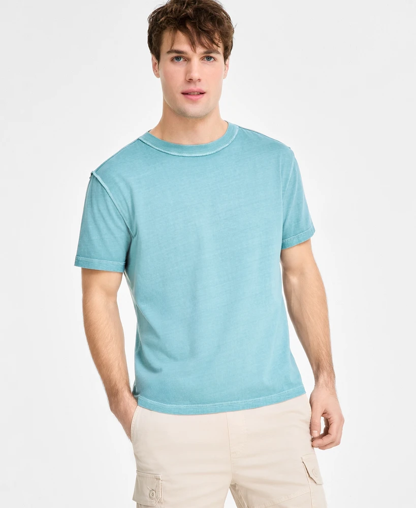 Sun + Stone Men's Inside Out Regular-Fit T-Shirt, Exclusively at Macy's