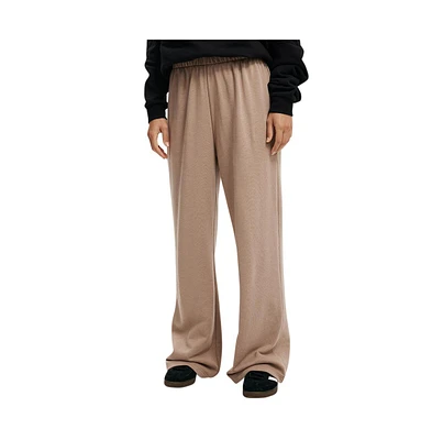 Cotton On Women's Classic Fleece Wide Leg Sweatpant