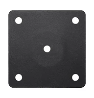 Parasol Base for 1.5"/1.9" Pole Matt Black Steel