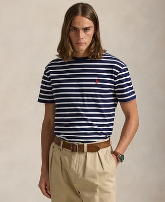 Polo Ralph Lauren Men's Classic-Fit Striped Cotton Jersey T-Shirt