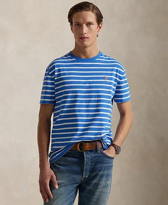 Polo Ralph Lauren Men's Classic-Fit Striped Cotton Jersey T-Shirt