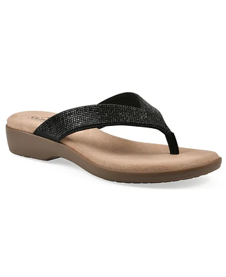 Cliffs by White Mountain Women's Becharm Thong Slip-On Sandals