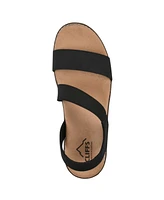 Cliffs by White Mountain Women's Tinnley Wedge Slip-On Sandals
