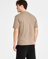 Hugo Boss Men's Cotton Relaxed Crewneck Pocket T-Shirt