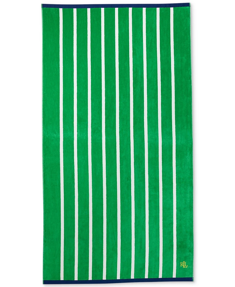 Lauren Ralph Theo Cotton Beach Towel, 66" x 35"