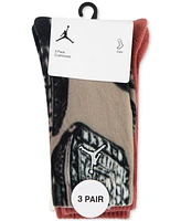 Jordan Big Boys Rings 3-Pk. Crew Socks