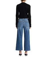 7 For All Mankind Women's Alexa Cropped Cutoff Jeans