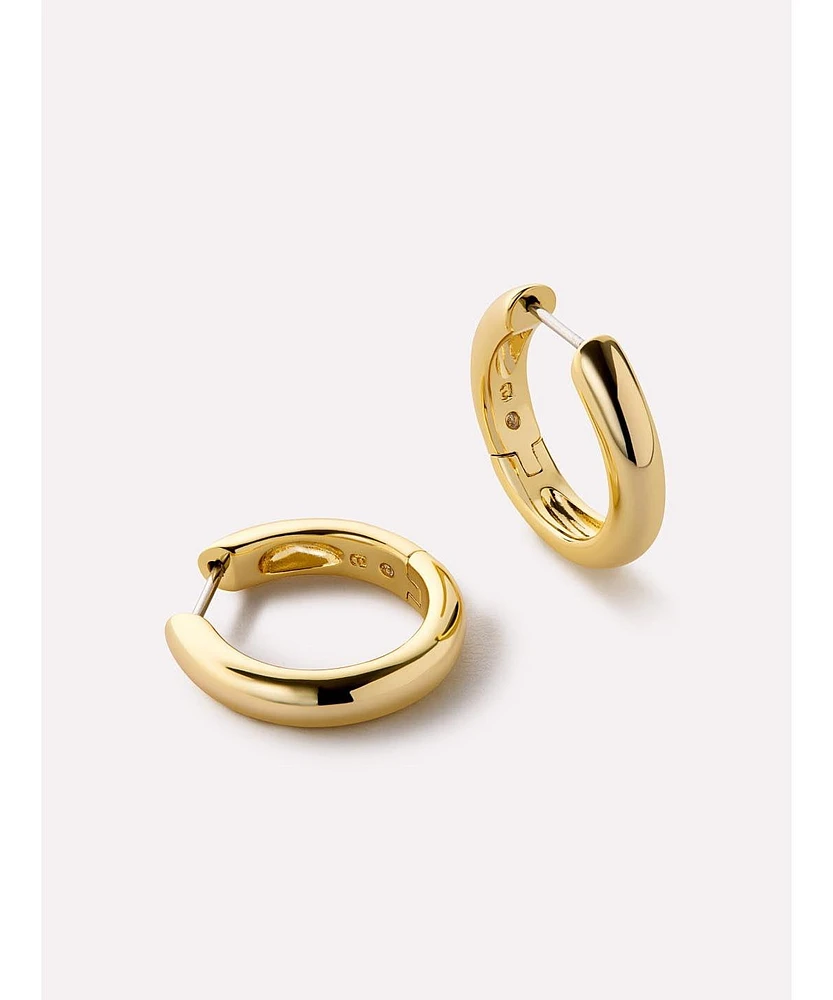 Ana Luisa - Gold Hoop Earrings - Giulia Medium