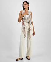 Giani Bernini Floral Bias Print Wrap, Exclusively at Macy's