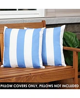 Indoor and Outdoor Decorative Throw Pillow Covers