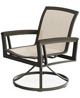 Bartow Outdoor Dining Swivel Chair