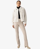 Sanctuary Women's Cozy Button-Front Sherpa Shacket