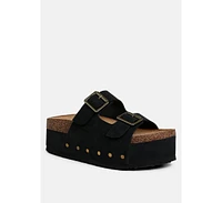 Impala Studded Faux Leather Slip Ons