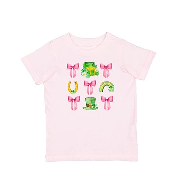 Sweet Wink Toddler Girls Lucky Coquette St. Patrick's Day Short Sleeve T-Shirt