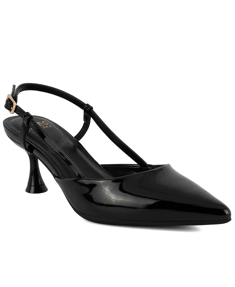 Jones New York Women's Lina Pointed Toe Slingback Pumps