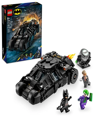 Lego Dc Batman Tumbler vs. Two-Face and The Joker Toy Building Set 76303, 429 Pieces