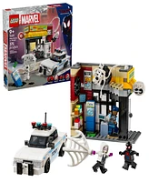 Lego Marvel Spider-Verse Miles Morales vs. The Spot Building Toy Set 76311, 375 Pieces