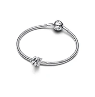 Pandora Sterling Silver Twisting Arrow Charms