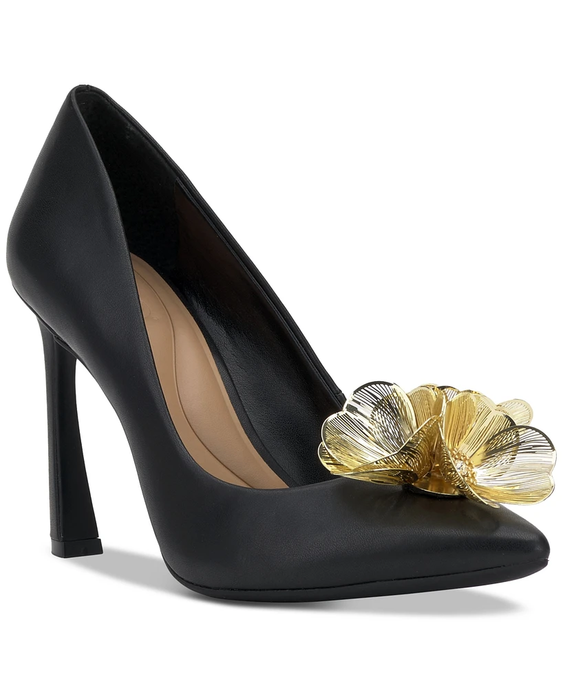 I.n.c. International Concepts Women's Kaleia Flower Pumps, Created for Macy's