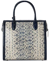 Brahmin Caroline Cirrus Small Leather Satchel