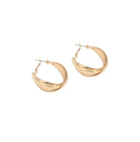 Swirl Hoop Earrings