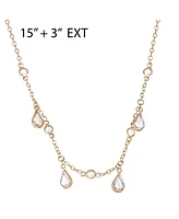 Jessica Simpson Gold-Tone Layered Necklace with Evil Eye and Star Charms