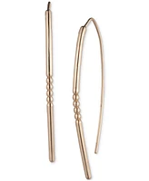Lauren Ralph Beaded Threader Drop Earrings