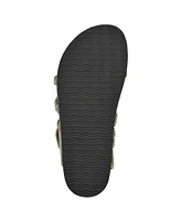 White Mountain Women's Hayleigh Round Toe Flat Sandals