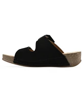 White Mountain Women's Fearful Slip-On Wedge Sandals