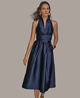 Donna Karan New York Women's A-Line Halter Dress