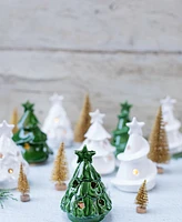 Vietri Foresta Mini Ribbon Tree Candle Holder
