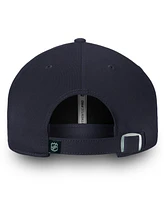 Fanatics Men's Navy Montreal Canadiens Team Authentic Pro Rinkside Fundamental Adjustable Hat