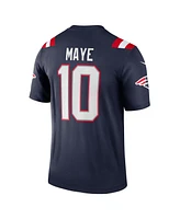 Nike Men's Drake Maye Navy New England Patriots Team Legend Player Performance Top