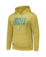 Outerstuff Men's Gold Philadelphia Eagles Top Ranked Pullover Hoodie