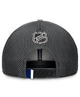 Fanatics Men's Gray Tampa Bay Lightning Authentic Pro Home Ice Trucker Adjustable Hat