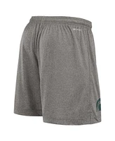 Nike Men's Green/Heather Gray Michigan State Spartans Player Reversible Shorts