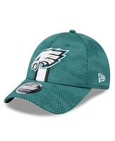 New Era Big Boys and Girls Midnight Green Philadelphia Eagles 2024 Nfl Sideline 9FORTY Stretch-Snap Hat